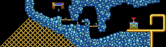 Overview: Oh no! More Lemmings, Amiga, Tame, 16 - Gone With The Lemming